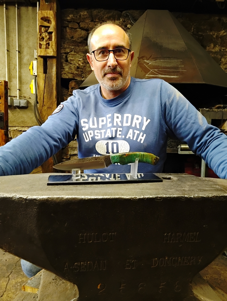 Un stage de forge enrichissant chez O Feu Forgé, Vielverge, O Feu Forgé