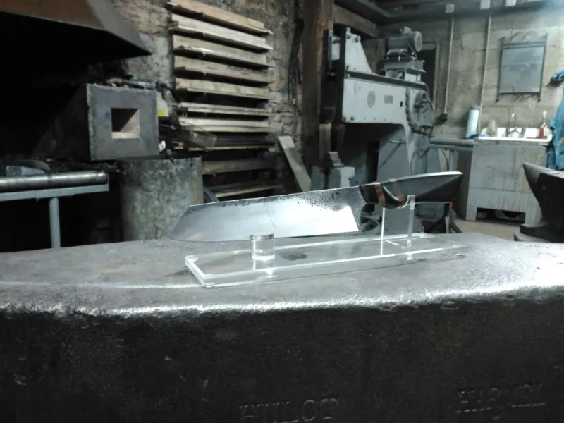 Stage de forge & coutellerie : Couteau forgé, Vielverge, O Feu Forgé