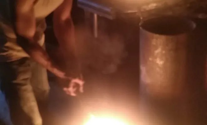Stage de coutellerie, couteau brut de forge proche de Langres, Vielverge, O Feu Forgé