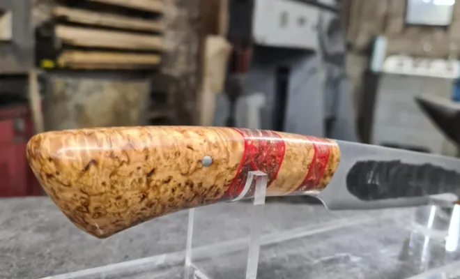 Stage de forge & coutellerie : Couteau forgé, Vielverge, O Feu Forgé