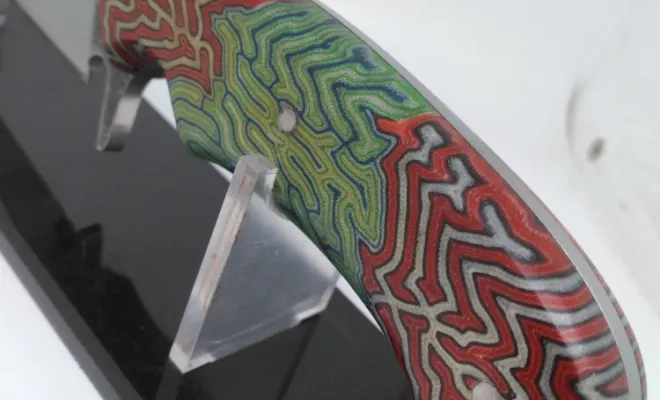 🔪 Couteau tactique en inox 440C – Modèle unique fabriqué en Bourgogne, Vielverge, O Feu Forgé