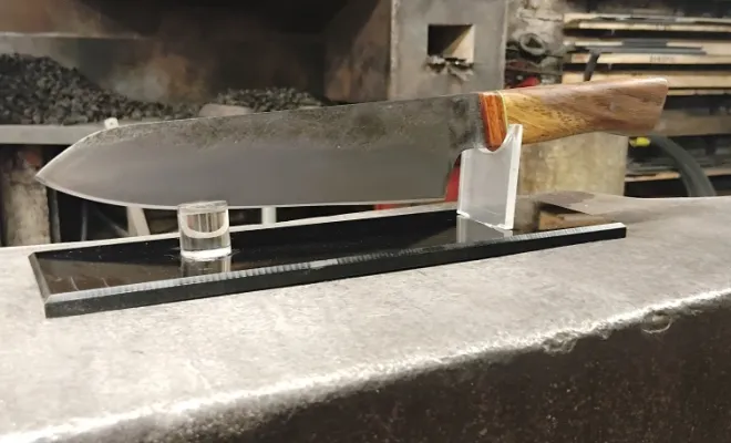 Un projet ambitieux de création de couteau avec Didier, Vielverge, O Feu Forgé