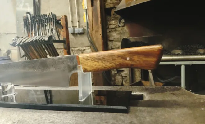 Un projet ambitieux de création de couteau avec Didier, Vielverge, O Feu Forgé