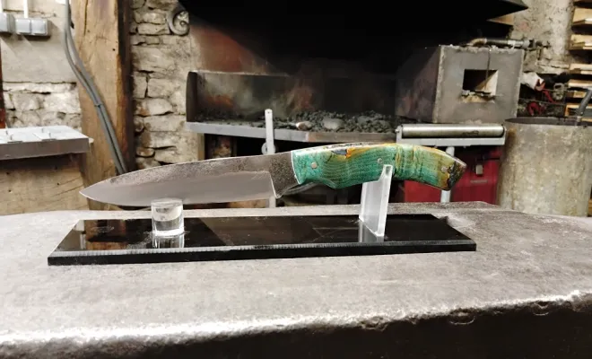 Un stage de forge enrichissant chez O Feu Forgé, Vielverge, O Feu Forgé