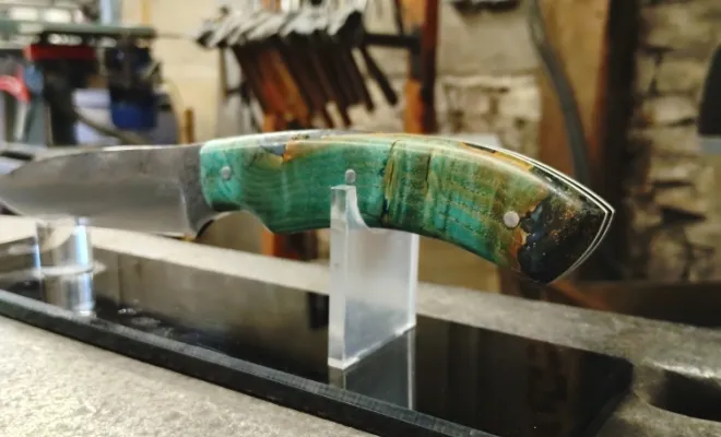 Un stage de forge enrichissant chez O Feu Forgé, Vielverge, O Feu Forgé