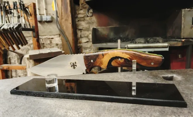 Christopher, l’homme qui n’a jamais le temps… et qui a pourtant décidé d’en prendre, Vielverge, O Feu Forgé