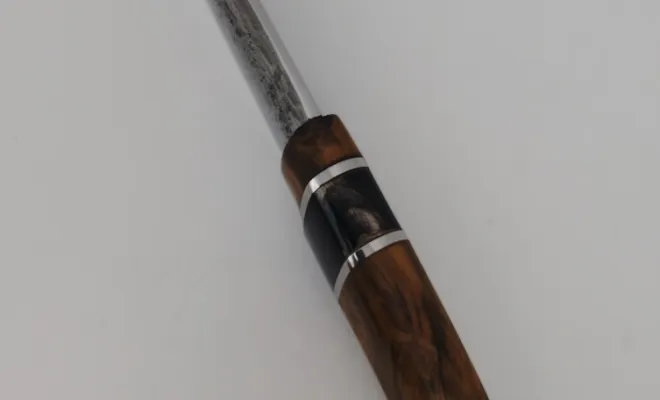 couteau Yakut forgé artisanal en acier 80CrV2, Vielverge, O Feu Forgé